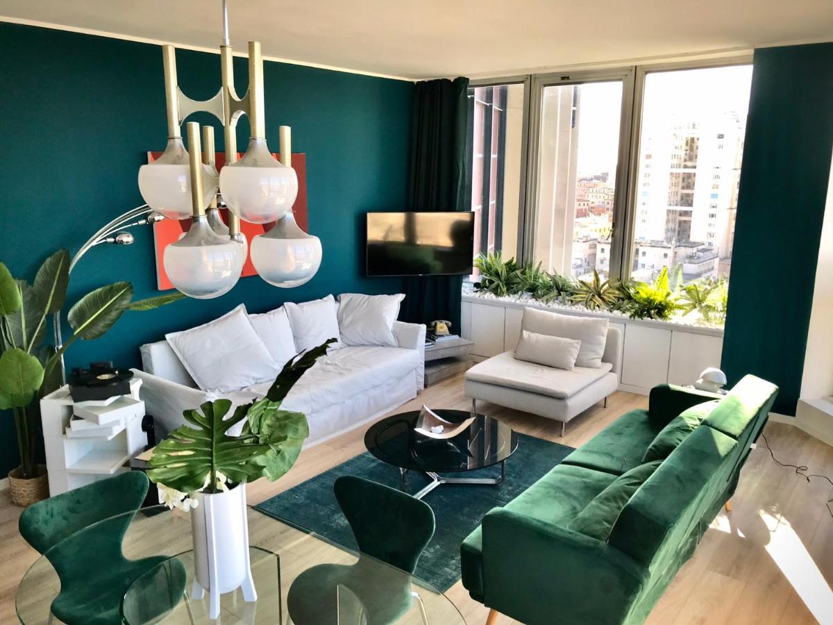 Central Penthouse With Spectacular Sea And City Views Генуа Екстериор снимка